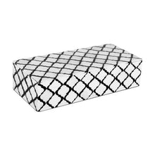 Load image into Gallery viewer, Decorative Box - Moroccan Pattern: Black &amp; White
