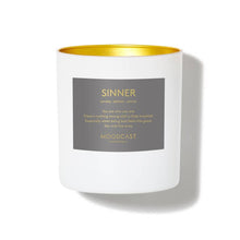 Load image into Gallery viewer, Moodcast Fragrance - Sinner 8oz. Candle
