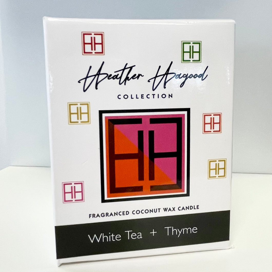 Heather Hagood Candle Collection: White Tea + Thyme