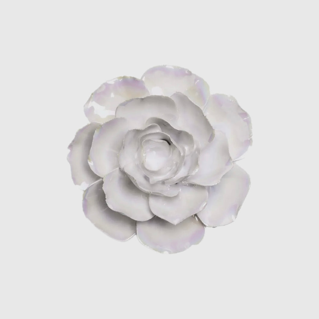 Ceramic Flower - Pearl Ranuculas