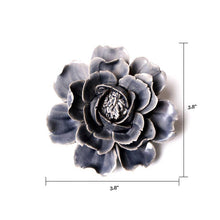 Load image into Gallery viewer, Ceramic Flower - Rose Grey
