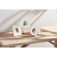 Load image into Gallery viewer, Picture Frame - Marble Square Scallop
