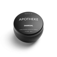 Load image into Gallery viewer, Apotheke Charcoal Mini Tin Candle
