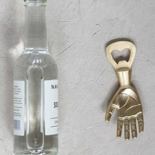Load image into Gallery viewer, Brass Hand Bottle Opener
